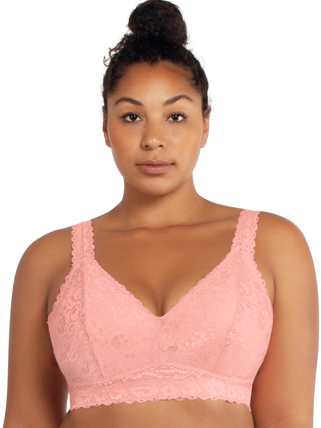Adriana Bralette - Peach Bud - P5482