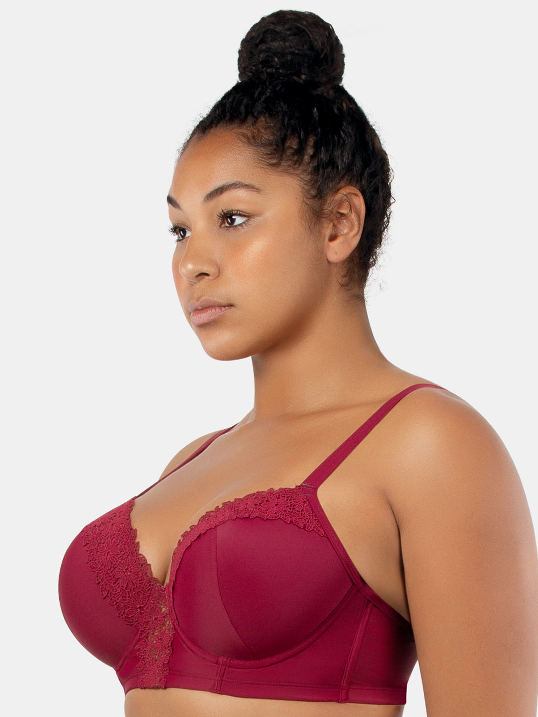 Brigitte Demi Bikini Top - Rumba Red - S8201