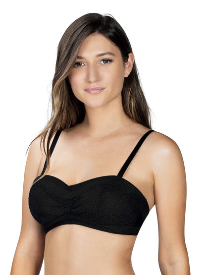Miami Bandeau Bralette - Black - A1622