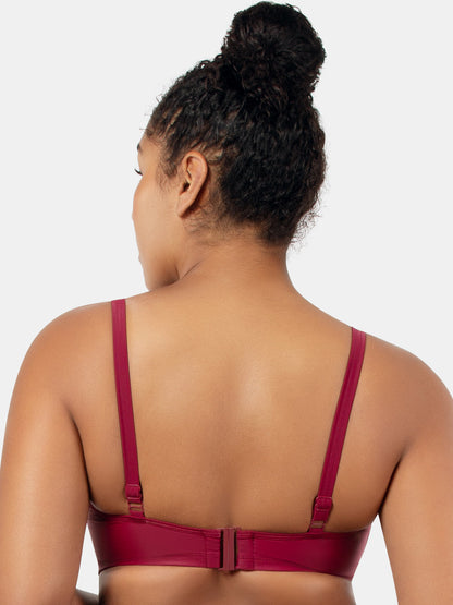 Brigitte Demi Bikini Top - Rumba Red - S8201