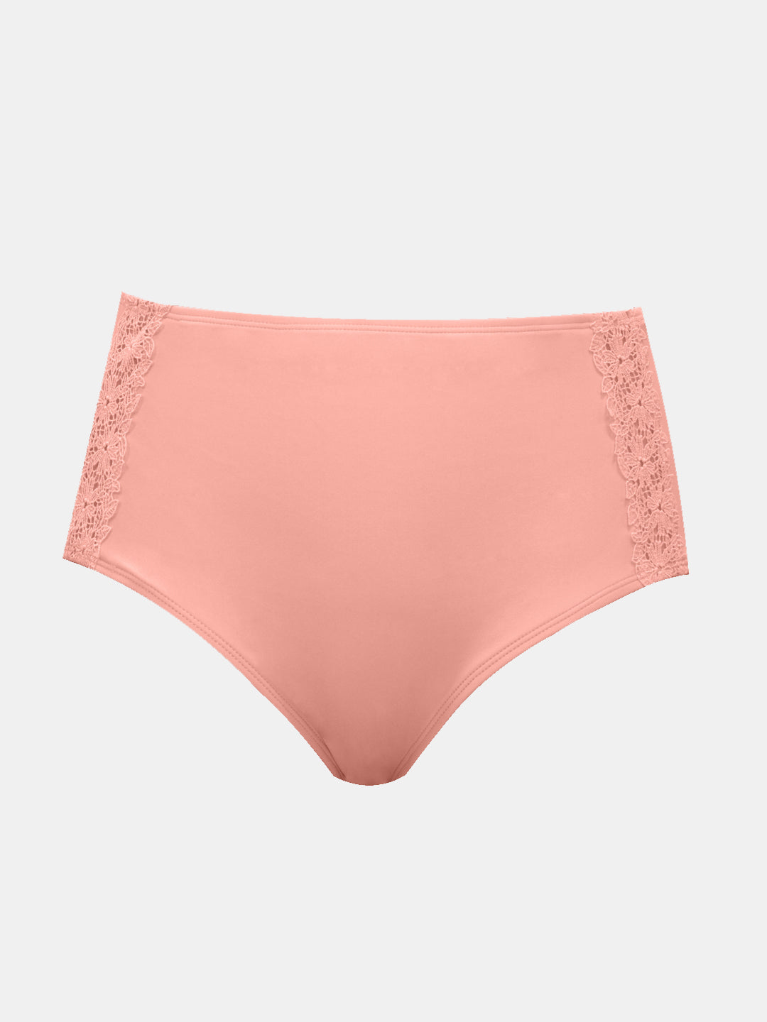 Brigitte Highwaist Swimwear Bottom - Peach Bud - S8205